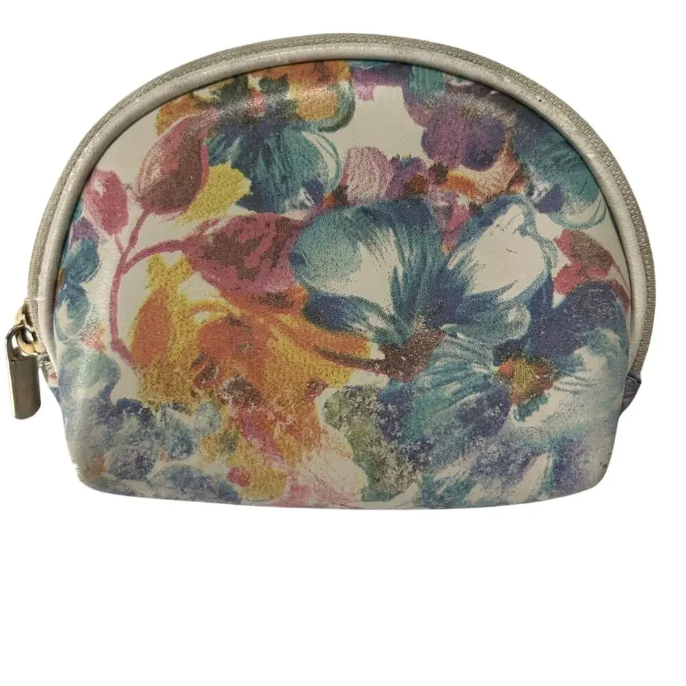 Nicoli Italy Floral Women's Coin Purse Multicolor